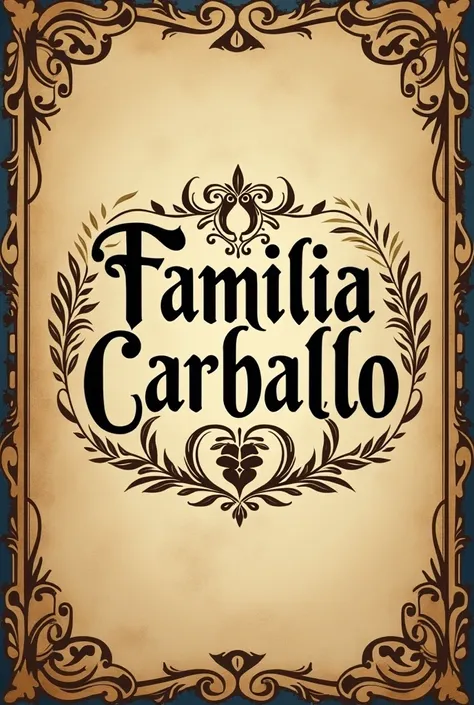 A family logo that says Familia Carballo