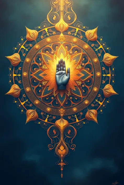  phone wallpaper , mandala theme, mudra