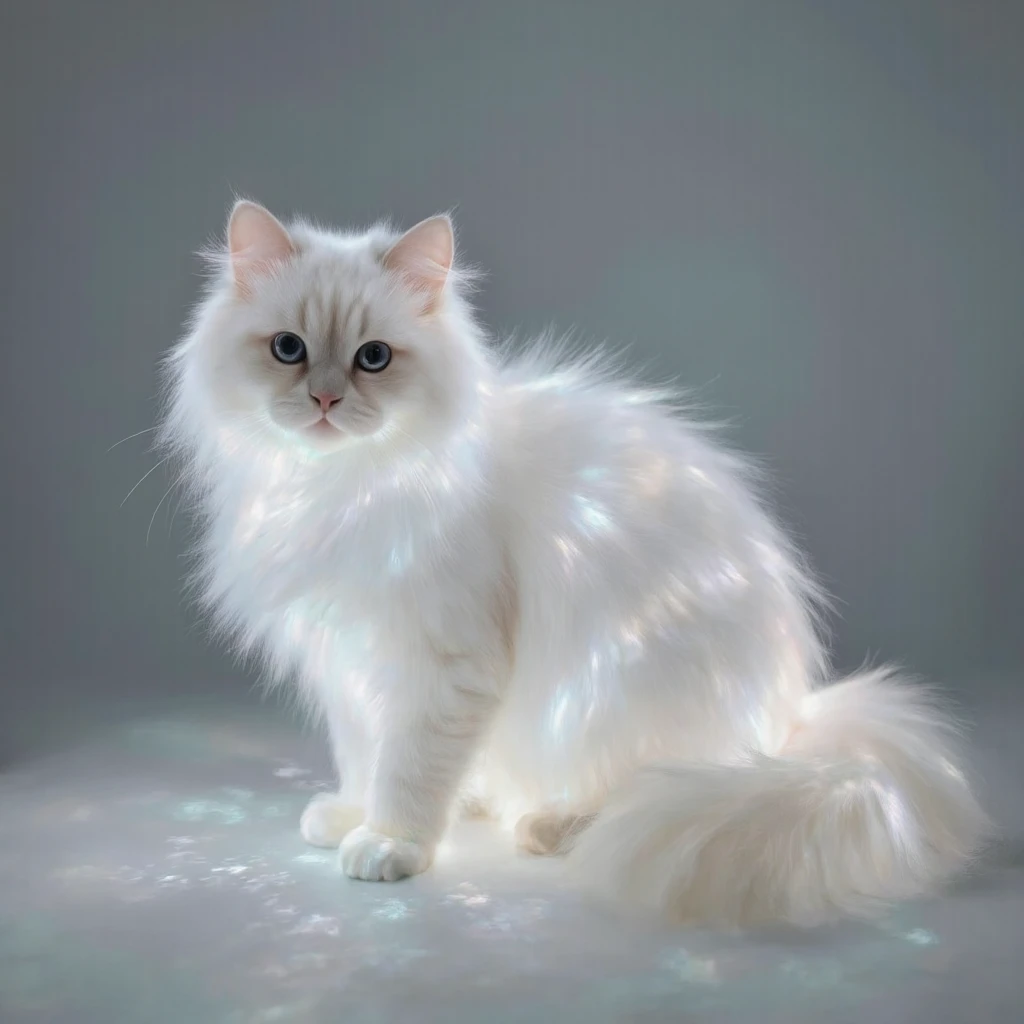 Persian Cat,Transparency