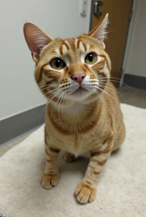 Discovery and Rescue
Vincent, a domestic short-haired cat, was found with severely deformed hind legs, rendering him unable to walk properly. Recognizing his plight, a compassionate person took him to Iowa State University's Lloyd Veterinary Medical Center...