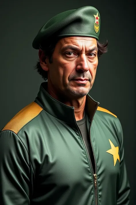 Pakistani Former Cricketer & Former prime minister Imran khan wear pistol metallic colour tracksuit & chitrali cap