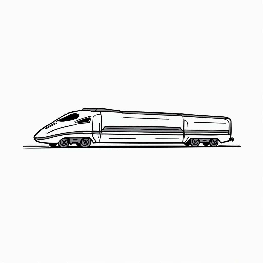 a set of black and white icons of a train, a train, and a train, trains, mrt, choo choo, future locomotive style, railways, trains in the background, pictogram, tripmachines, tgv, cartoonish and simplistic, train far, supersonic trains and passengers, trai...