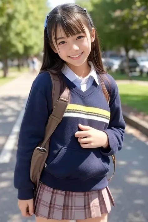 ((( transcendental cute middle school student)))、(  Japanese )、((  beautiful pussy line)), (smile)、 beautiful pussy line、