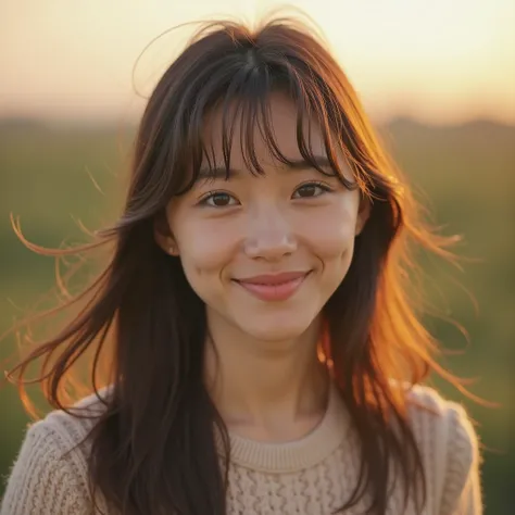 ３０ generation Japanese woman blur the background with an 85mm lens and a shallow depth of field 、 the light during golden hour 、Shot on a Sony a7r iv、 Very detailed and realistic snap portrait photo
It's better not to have a very pretty face。Picture that l...