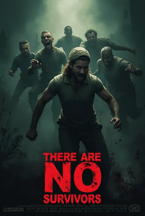 horror movie poster with the title There Are No Survivors 