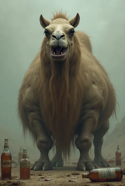 asshole disgusting alcohol addicted camel horse