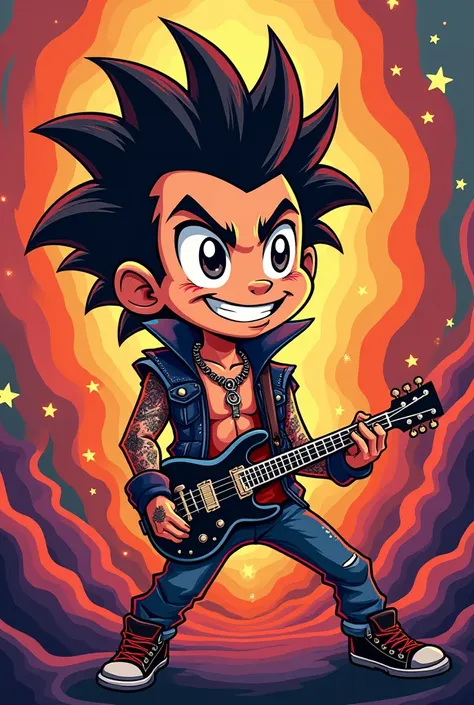   Cartoon rocker