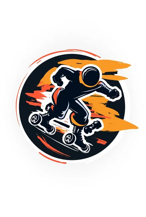 Logo for a roller skating team from the image download 