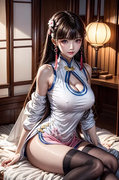  masterpiece,  1 beautiful girl ,  meticulous eyes , Consistent eye size, Purebred face_v1,  top quality , Ultra  high res, (Reality: 1.4),  Japanese, Korean, very beautiful, Beautiful skin, slim， very sexy , (超Reality), ( high res), (8K), ( Very detailed)...