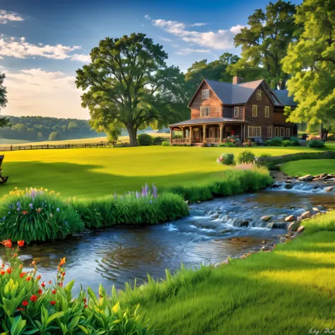  Country living at its finest. What a beautiful place!Photo quality
resolution 4k HDR,1080p shot on sony alpha
6500. Upscale