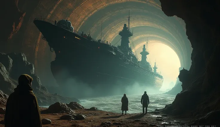 
A mysterious ship of immense size broadcasts a cryptic signal that draws explorers from across the galaxy. Upon entering the ship, visitors find themselves in an ever-shifting maze filled with relics of countless civilizations. It becomes clear the ship i...