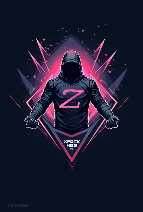 Instagram profile logo. Game profile. The logo must have a nickname: Zack_mlbb