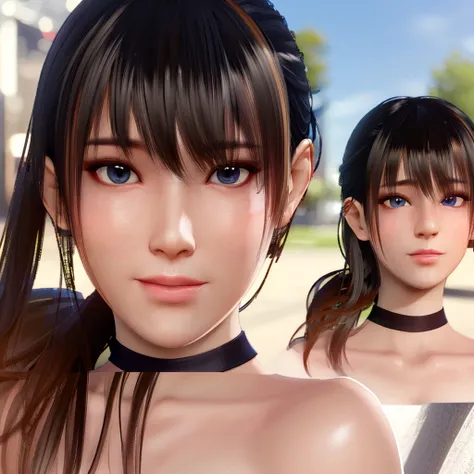 ultra  is present 8k cg, picture- perfect face , flawless, clean, Masterpiece, Professional artwork,  famous works of art ,  perfect face ,  beautiful faces , beautiful eye, (( perfect female body)), Alone,
, very detailed_eye,  sweater  ,Long Hit,  outdoo...