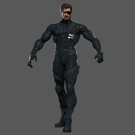 Meta gear solid snake, 1boy, male