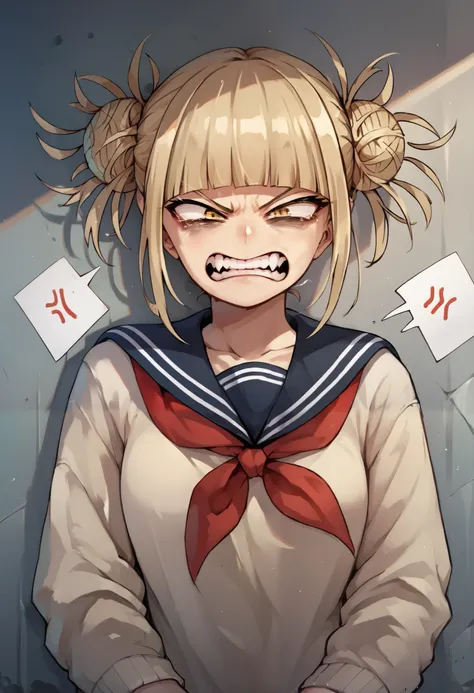 Himiko toga playing xbox while angry