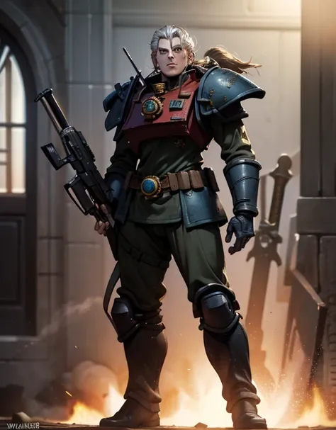 ask, warhammer 40k imperial guardsman, 