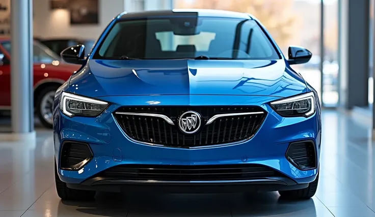 2025  Buick Gran Sport luxury showroom color blue in view front