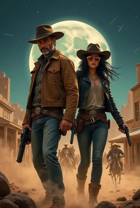 Title: غبار القمر (Moon Dust)

Description: 
An action-packed Western film set in a small desert town. The story follows Jack Sullivan, a rugged cowboy with a mysterious past, and Eliza Morgan, a strong female character with a secretive background. The fil...