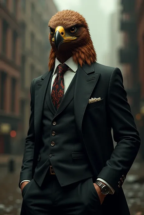 Strong eagle man ! Strong eagle man  com terno muito estiloso e caprichado! This eagle man is a sales man and is very successful! Faça em um estilo PeakyBlinders!