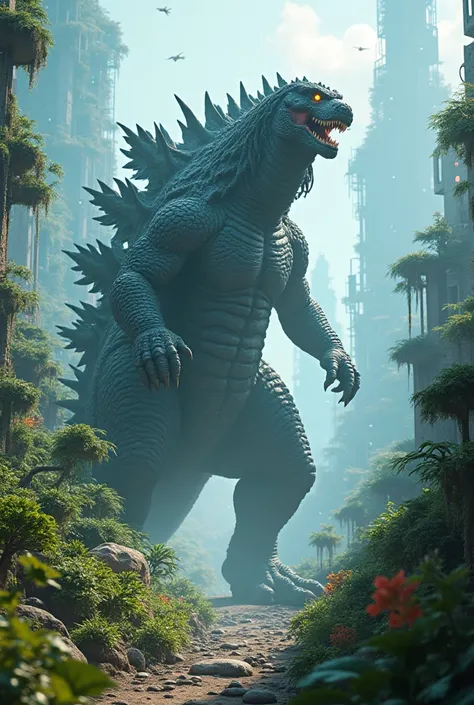 Godzilla in a Zeresis Park