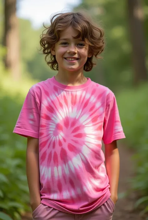 pink tie dye t-shirt 