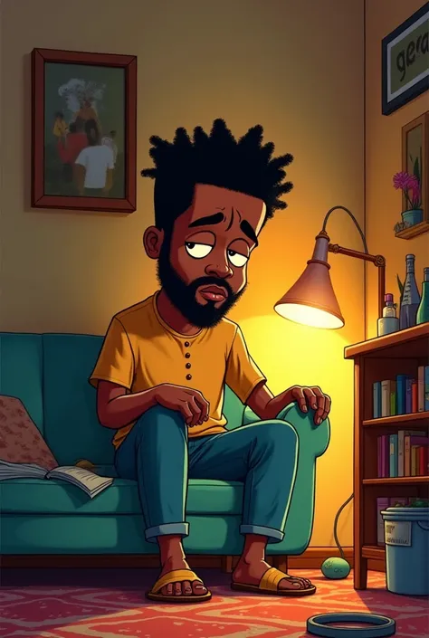  Alone in their now silent apartment, John’s mind raced. The sweet melodies of gospel songs he loved turned into haunting echoes of betrayal.( west African cartoon character)