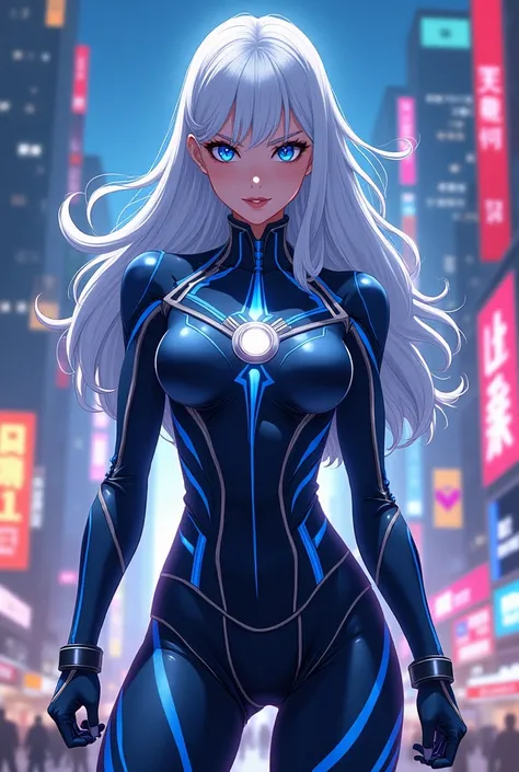 Can you play the Marvel heroine Luna Snow for me,  anime style