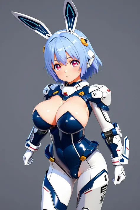 anime style, 1girl, loli, mecha musume, bunnysuit, armored leotard, battlesuit, perfect hands, 3d, nsfw, high resolution, high quality, hd, round breasts, small breasts, round breasts, medium breasts, round breasts, large breasts, round breasts, huge breas...