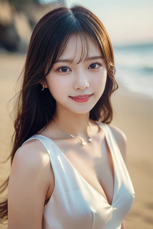 1 beauty, Detailed eyes, Puffy eyes, highest quality, 超A high resolution, (Reality: 1.4), Cinema Lighting, Ultra Wide Angle, (blurred background:1.4), Asian Beauty, Super Beauty, Beautiful Skin, Slender, slim body, delicate, Facing forward, (Surreal), (Ver...