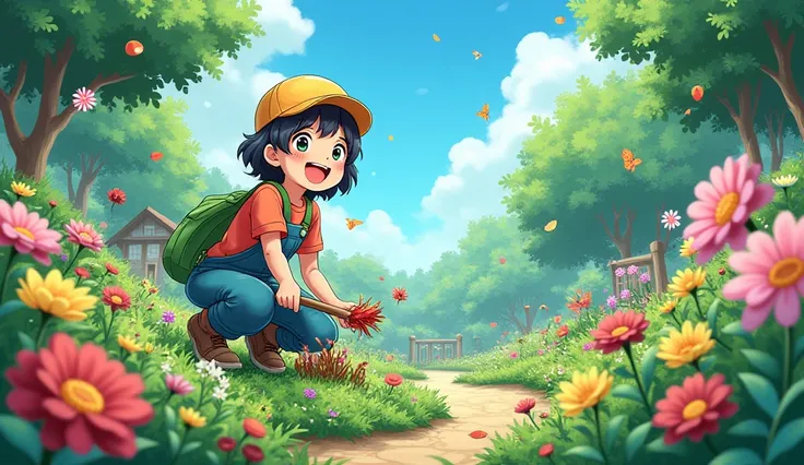 Gardening anime