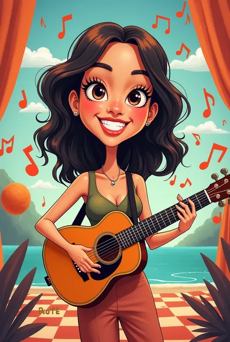 Play Liz Macedo in a cartoon 