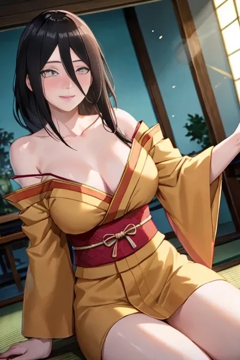 Name:Kaori Miyazaki,Kaori-chan
Occupation: Young innkeeper of a traditional Japanese innAppearance: A youthful Japanese beauty in her early 30s with a stunning hourglass figure. Long silky black hair elegantly styled, captivating almond-shaped eyes, plump,...