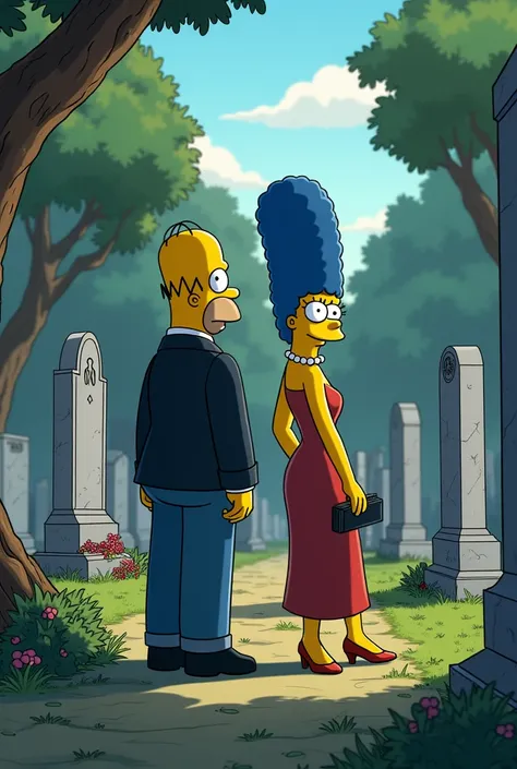 Homer Simpsons at Jardim São Luis Cemetery in the South Zone