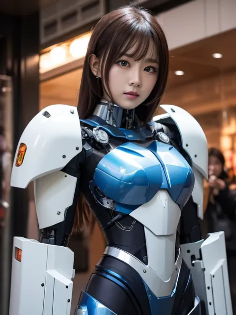 Cyborg Pretty Girl Mecha。