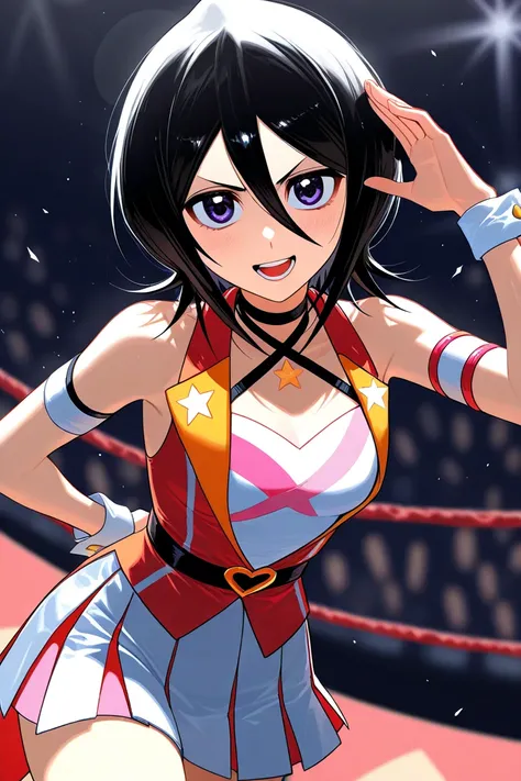 Rukia Kuchiki as wwe divas