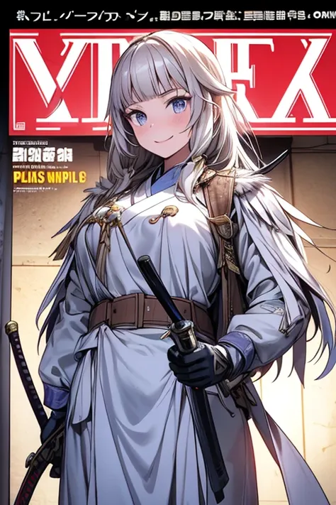 (from below:1.2, Highest quality ),  girl  ,  platinum colored hair military uniform  , The dreamer wants purplish blue eye ,( small breasts:1.0),  Lori does it , (Masterpiece:1.2, Highest quality ), (Beautiful   Details depictiOn : 1.2), ( beautiful   Det...