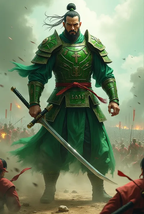 dynasty warriors taishi chi in green