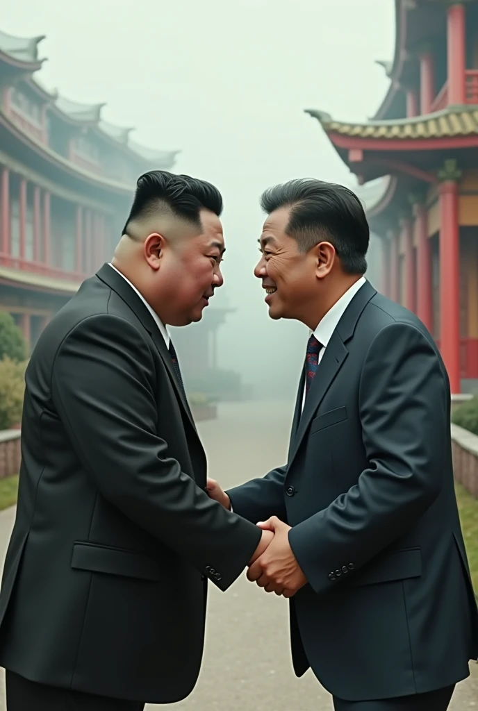 Kim Jong-un kisses Yoon Seok-yeol