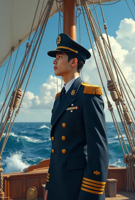 BTS's Jungkook as ship captain