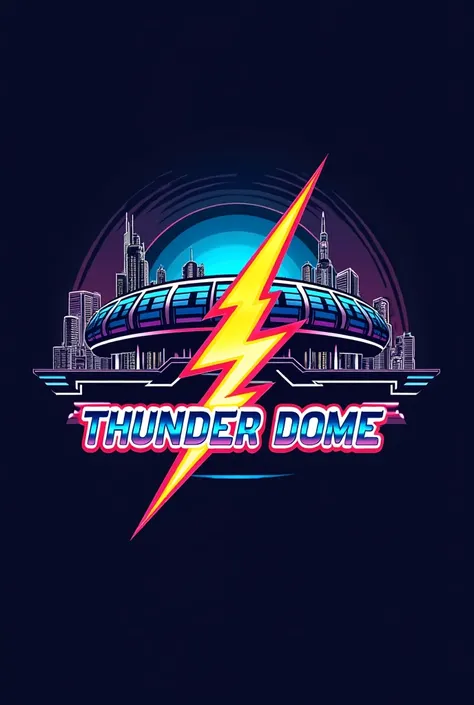 Tokyo Thunder dome logo design 