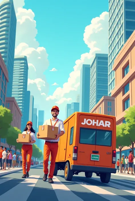 Johar delivery services