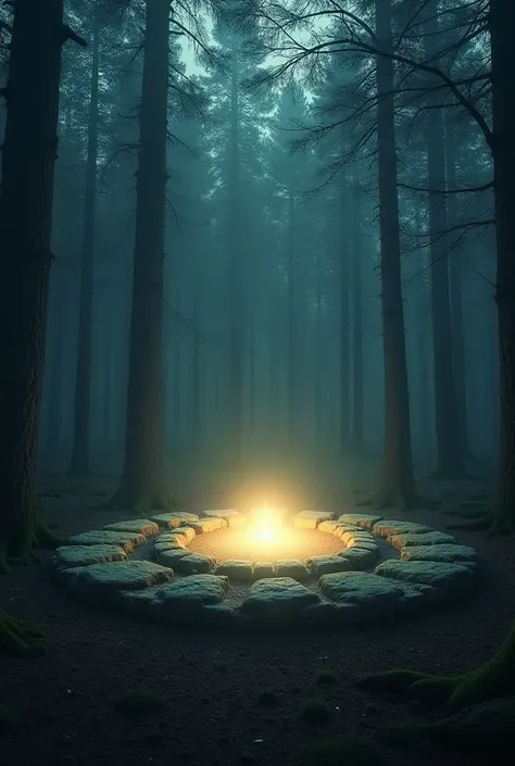 Image suggestion: A surreal, almost dreamlike image of the circle glowing faintly, with the surrounding forest quiet and still. Time seems to pause, and there’s an aura of energy that radiates from the stones, creating a magical atmosphere.