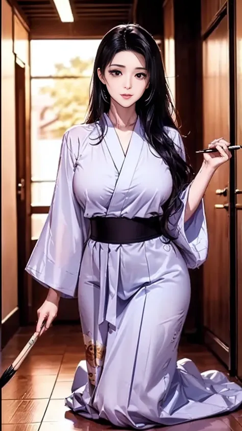 (best quality:2.0),(extremely detailed:2.0),(highly detailed:2.0),(Yuma is a first-year student at Asagi First Academy,known for her exceptional talent in performance calligraphy and her captivating presence),(Despite being highly admired by her peers,she ...