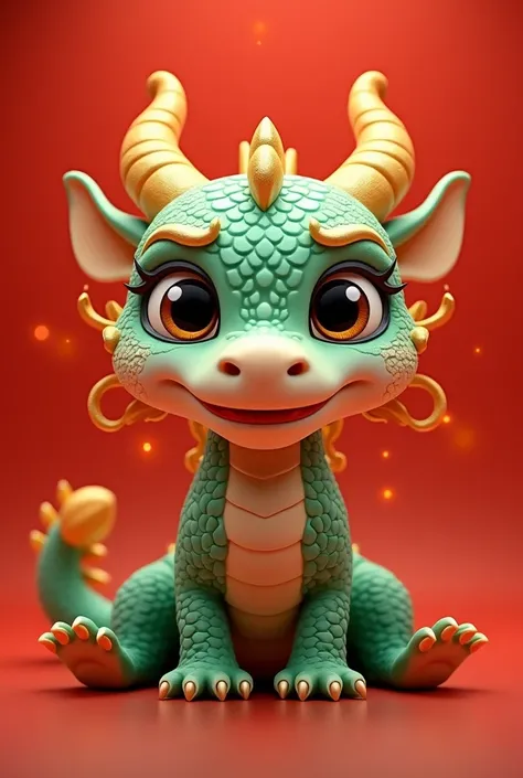 Chinese new year baby dragon mask cute just mask