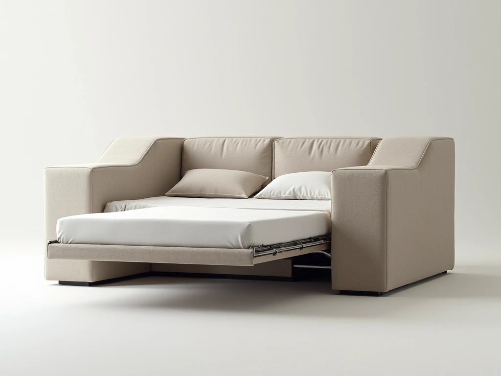 Bed that becomes a sofa saving space