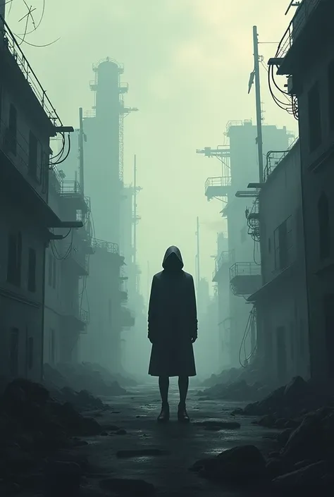 Couverture d'un roman dystopique appelé "Case zero" 