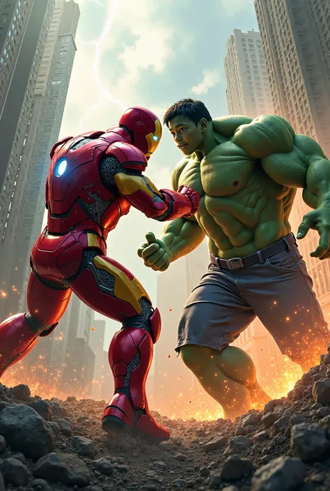 Iron Man with Hulk