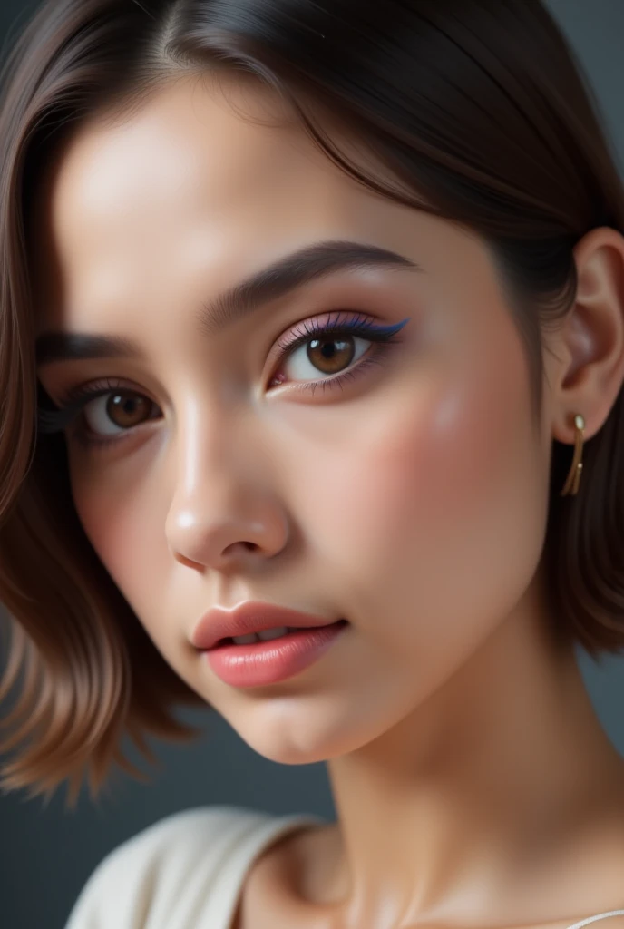 ((perfect round eyes))、dressed, (photo realistic:1.5), (realistic:1.5), (smoother lighting:1.05), (increase cinematic lighting quality:0.2), 32K, (1girl:1.4) 28years old、fashion supermodel、realistic lighting, backlighting, light on face, ray trace, (bright...