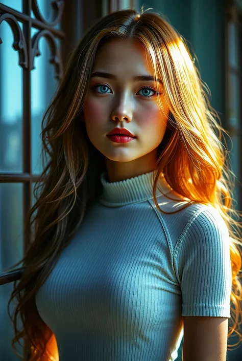 (hyperrealistic), (illustration), (high resolution), (8K), (extremely detailed), (best illustration), (beautiful detailed eyes), (best quality), (ultra-detailed), (masterpiece), (wallpaper), (photorealistic:1.4), (natural light), (rim lighting), (detailed ...