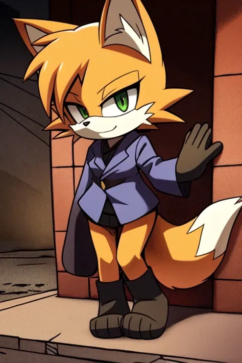 Draw a red fox with green eyes and tail,  An anime inspired by Reiko Ikemura, tumblr,  Furry Art , Fox and bush, female Ferson,  an anthropomorphic fox in its paws, Ferson!!!!,  an anthropomorphic fox in its paws, Three-tailed fox, Narrow, gorgeous werefox...